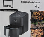 Freidora de Aire Sin Aceite 4 Litros Hobitech
