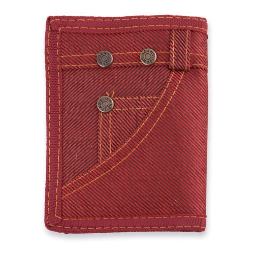 Cartera Jeans Estilo Vaquero con Compartimentos