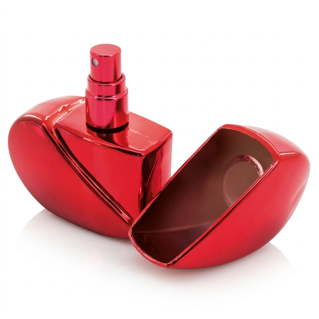 Frasco Perfumador Recargable Corazón (25ml) - Galvanizado UV