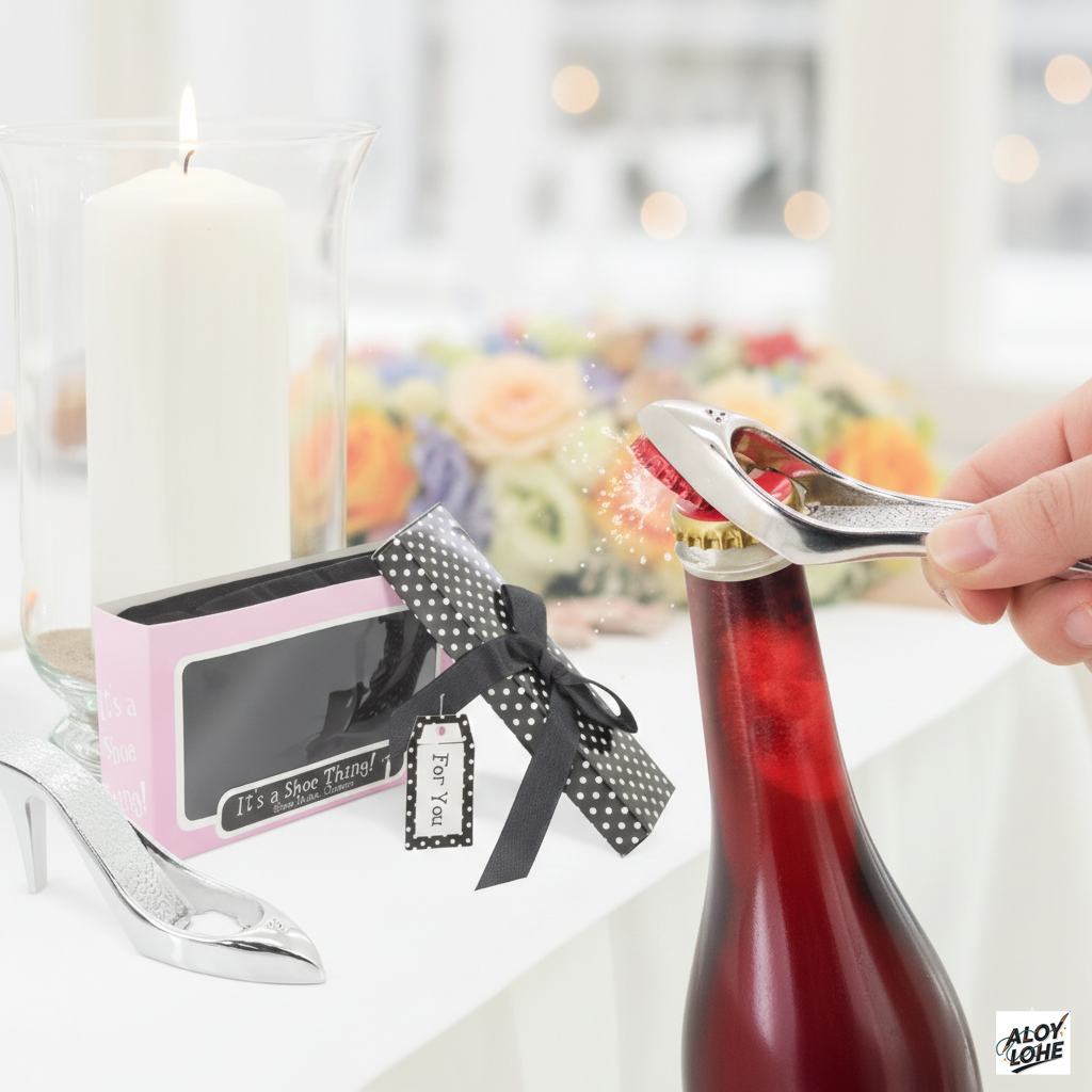 Abridor de Botellas de Diseño Zapato de Tacón: Elegancia en tu Mesa