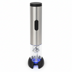 Abridor de Vino Eléctrico en Acero Inoxidable: Sacacorchos Automático con Luz LED