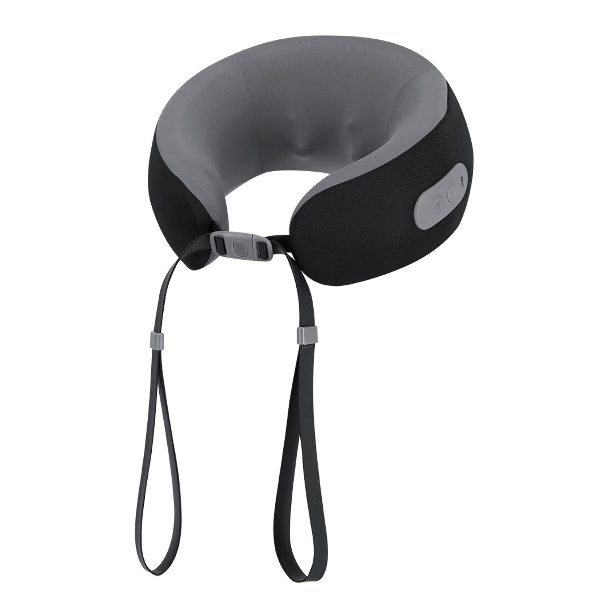 Almohada de Viaje Ergonómica Somnus: Cojín Recargable con Función de Vibración y Calor
