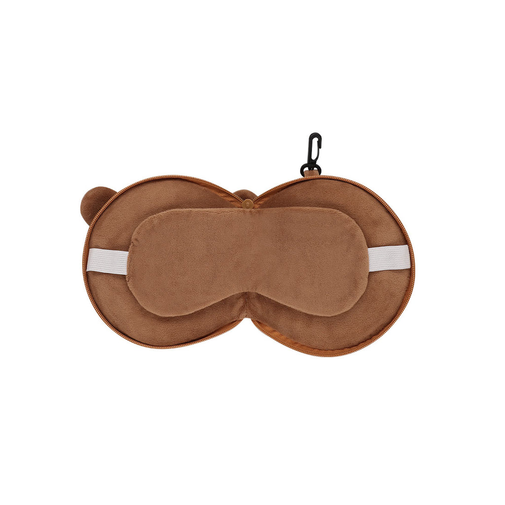 Set de Viaje Infantil Staneks 2 en 1: Peluche Osito y Kit de Descanso RPET