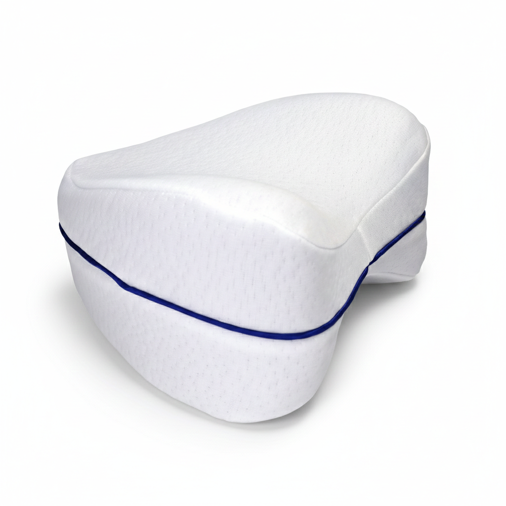 Almohada de Confort para Piernas: Soporte Ergonómico Viscoelástico