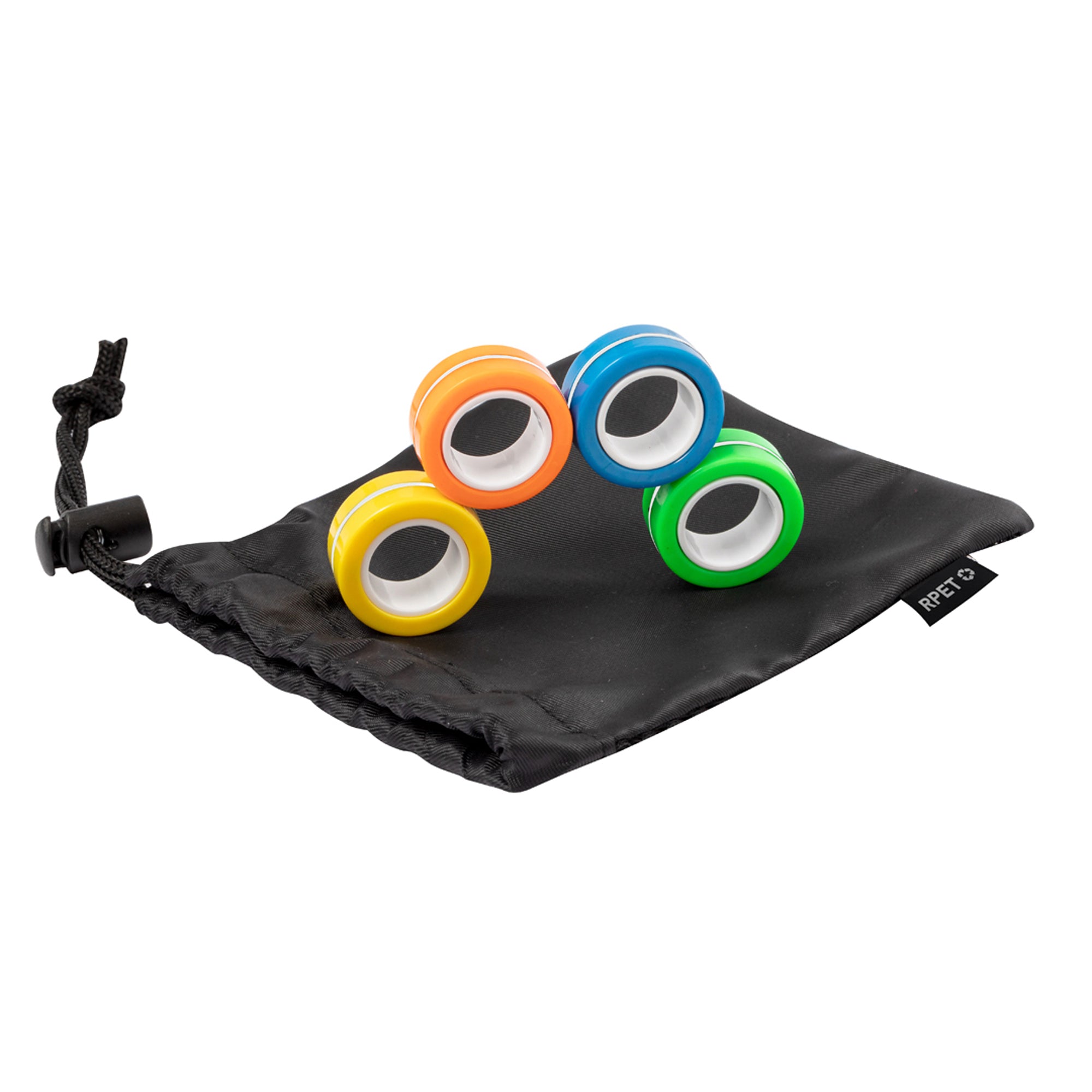 Anillos Magnéticos Orbix: Juguete Sensorial y Spinner de Destreza 2-en-1