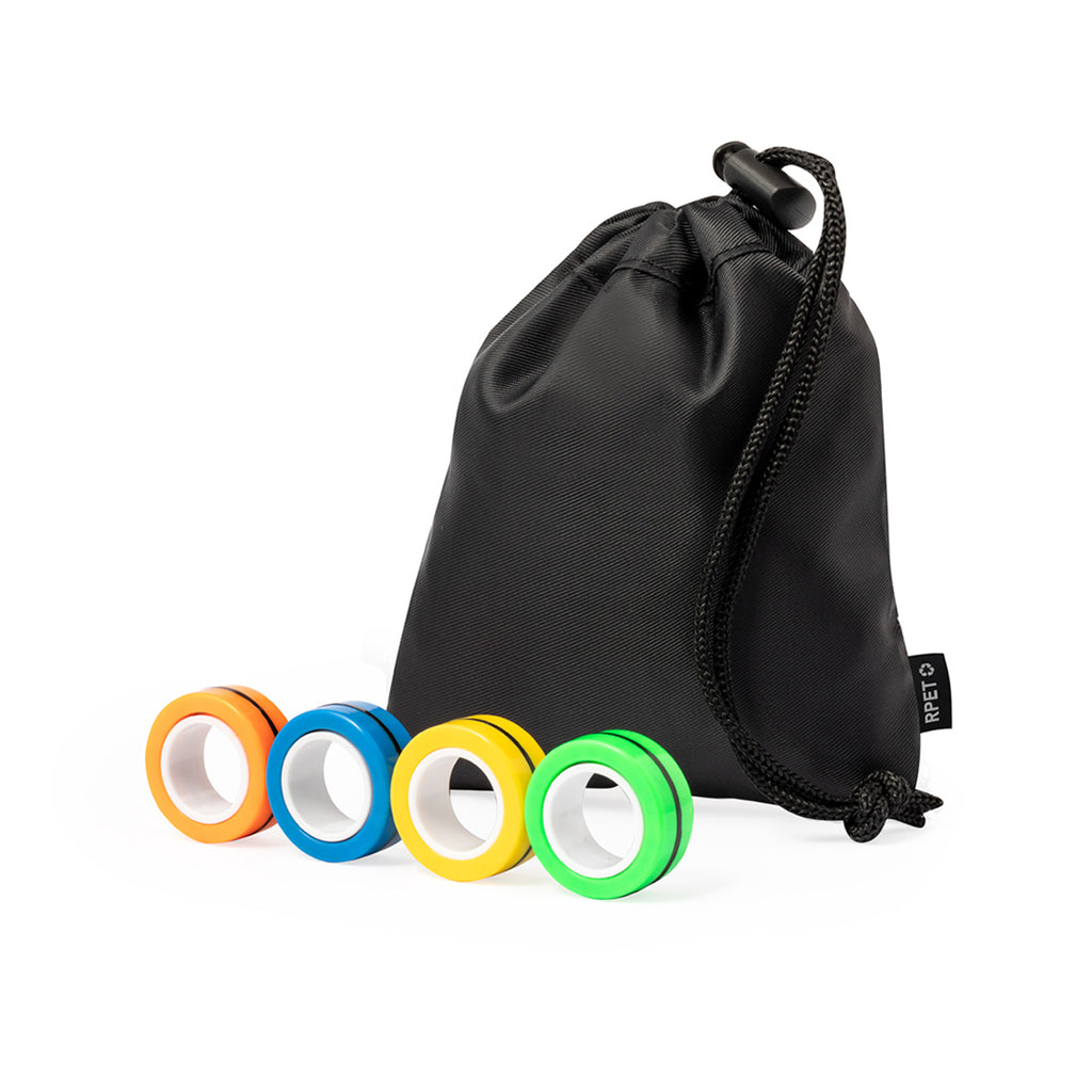 Anillos Magnéticos Orbix: Juguete Sensorial y Spinner de Destreza 2-en-1
