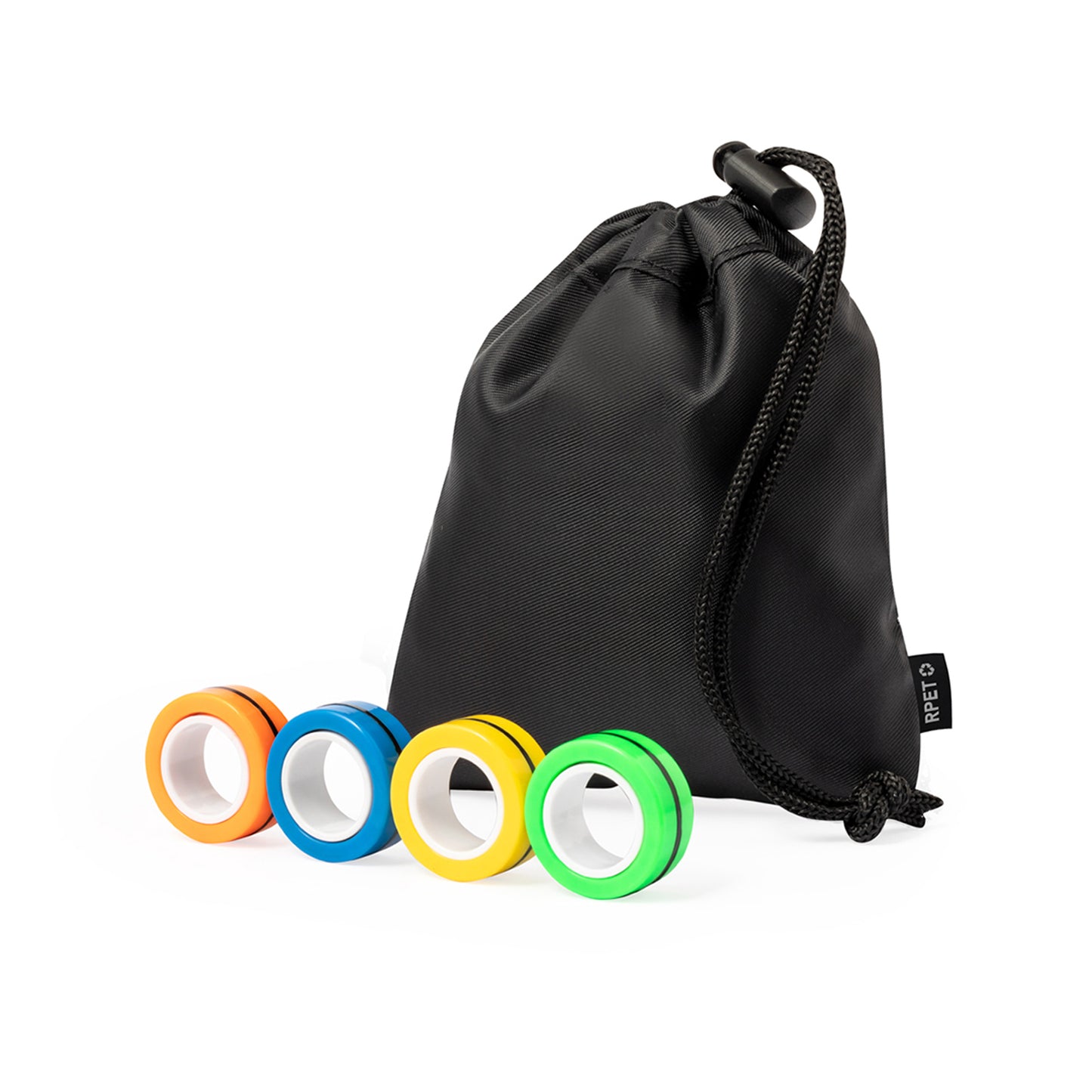 Anillos Magnéticos Orbix: Juguete Sensorial y Spinner de Destreza 2-en-1