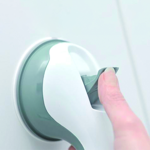 Asidero de Seguridad para Baño con Ventosas – Sujeción Firme sin Taladros ni Obras