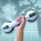 Asidero de Seguridad para Baño con Ventosas – Sujeción Firme sin Taladros ni Obras