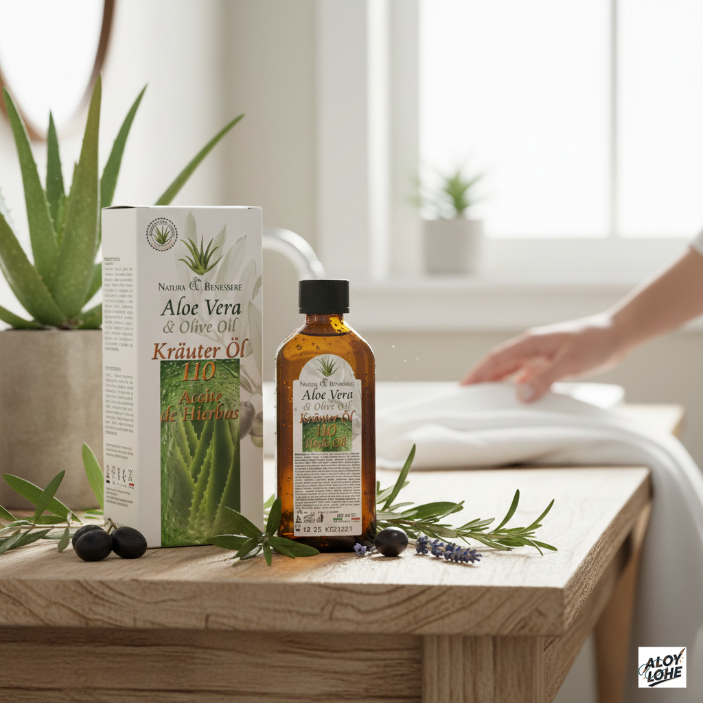 Aceite Botánico 110 Hierbas & Aloe Vera: Elixir de Bienestar Corporal