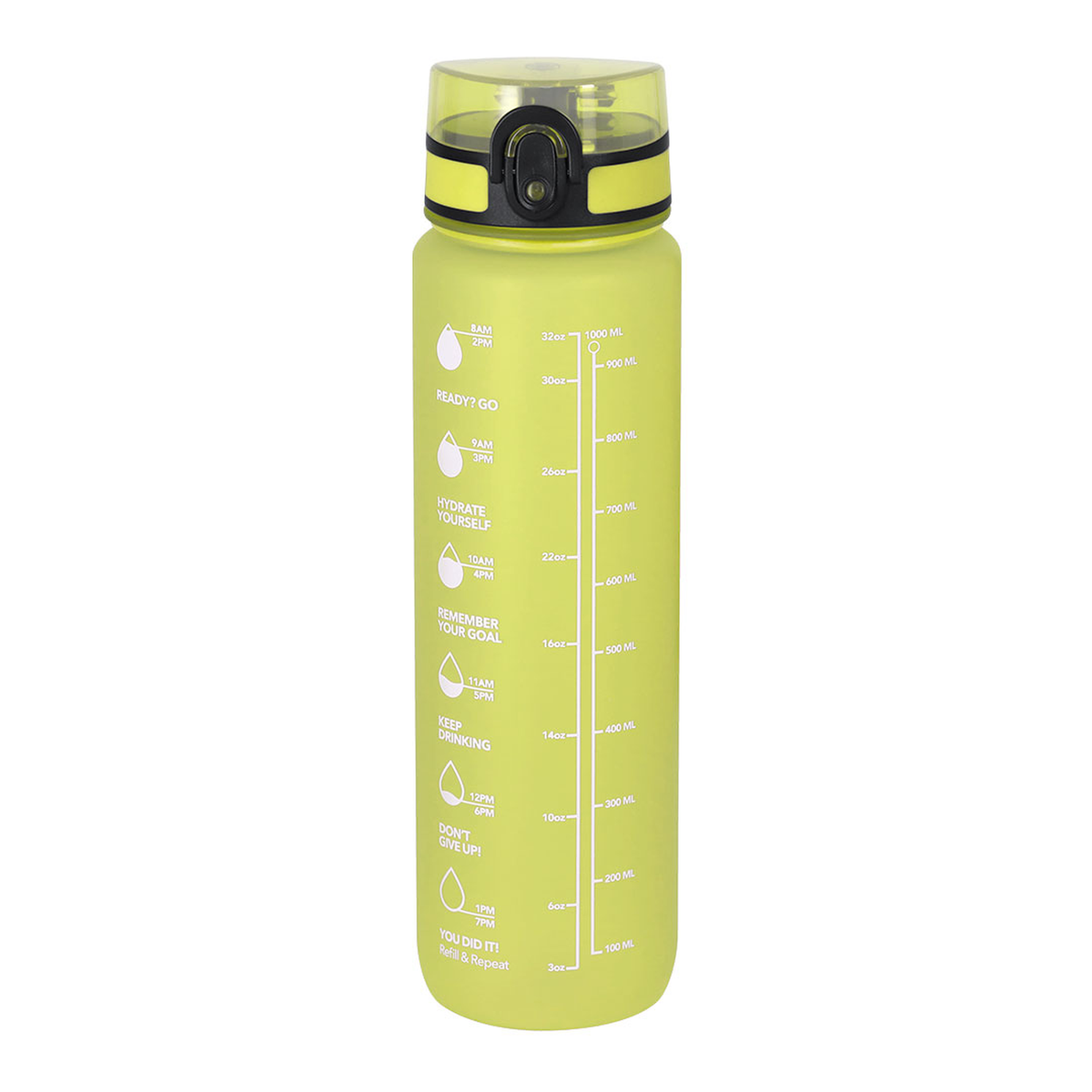 Botella Motivacional Metric 1L