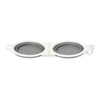 Bowl Plegable para Mascotas con Doble Compartimento - Caña de Trigo