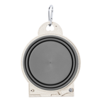 Bowl Plegable para Mascotas con Doble Compartimento - Caña de Trigo