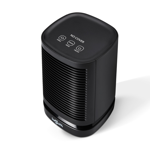 Calefactor cerámico portátil Feel Lagom en uso sobre superficie