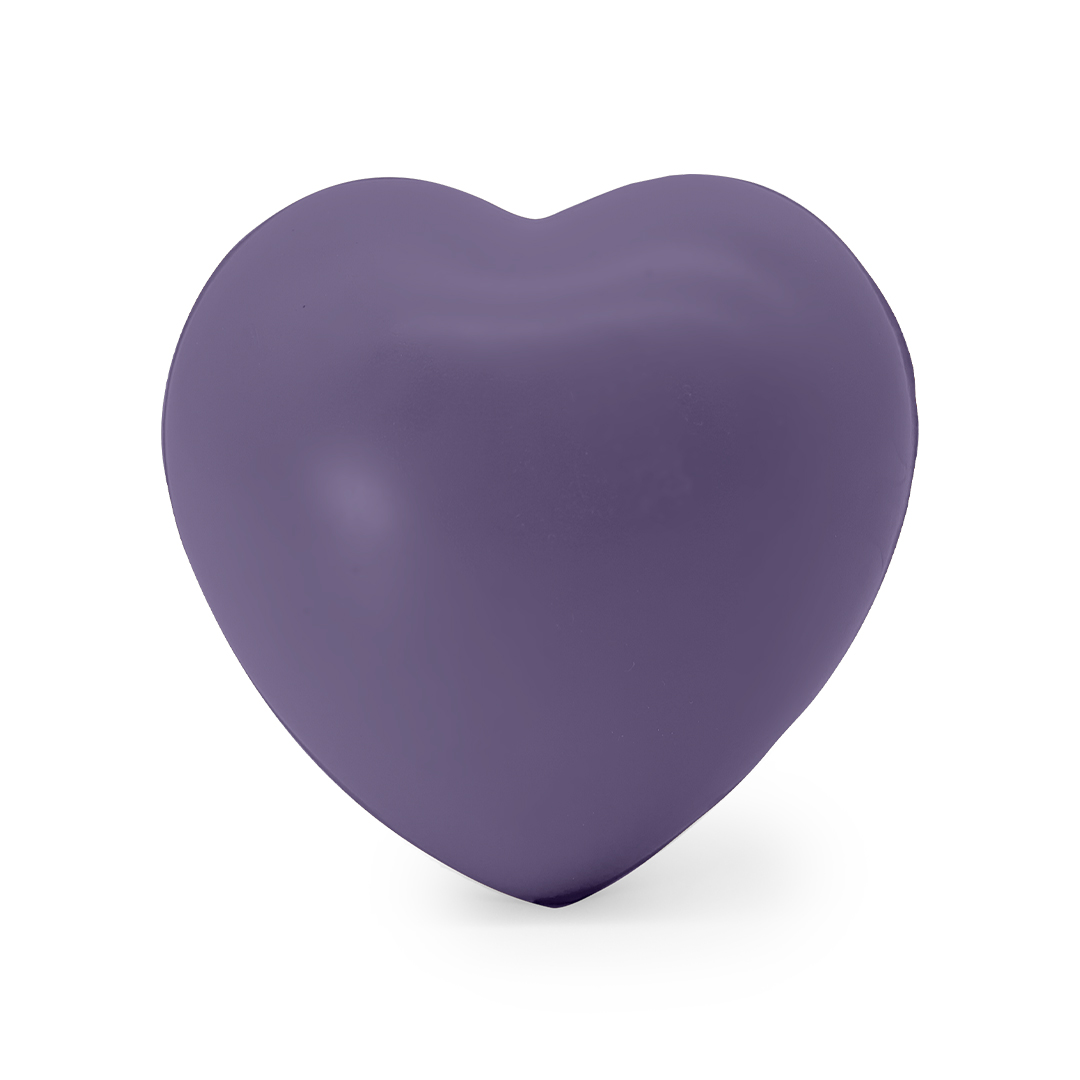 Corazón Antiestrés PU Brillante | Aloy Regalos