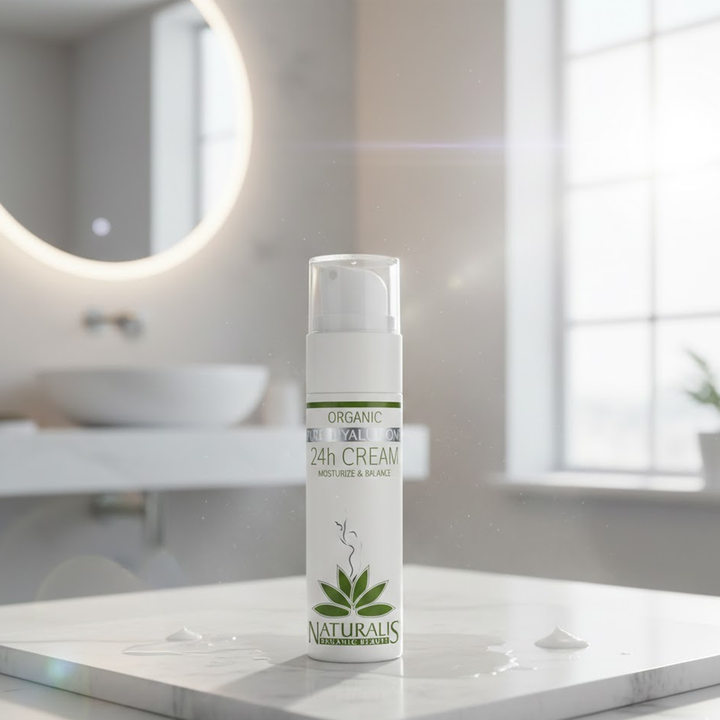 Crema Facial 24h Pure Hyaluronic: Hidratación Prolongada y Firmeza