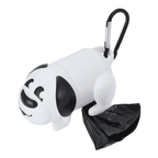 Dispensador de Bolsas para Mascotas Diseño Perro con Mosquetón