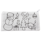 Estuche Infantil con Ceras Navideño RPET | Aloy Regalos