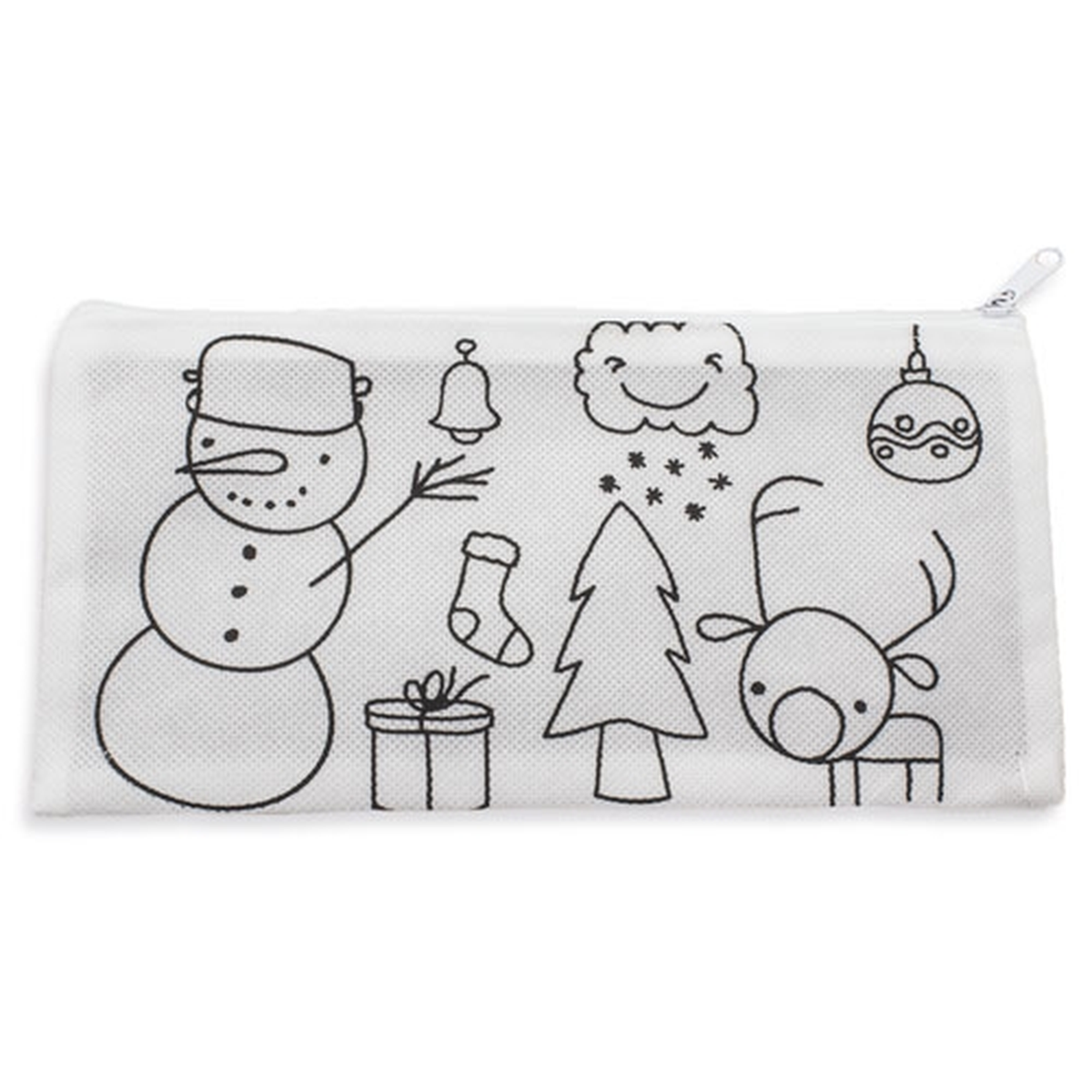 Estuche Infantil con Ceras Navideño RPET | Aloy Regalos