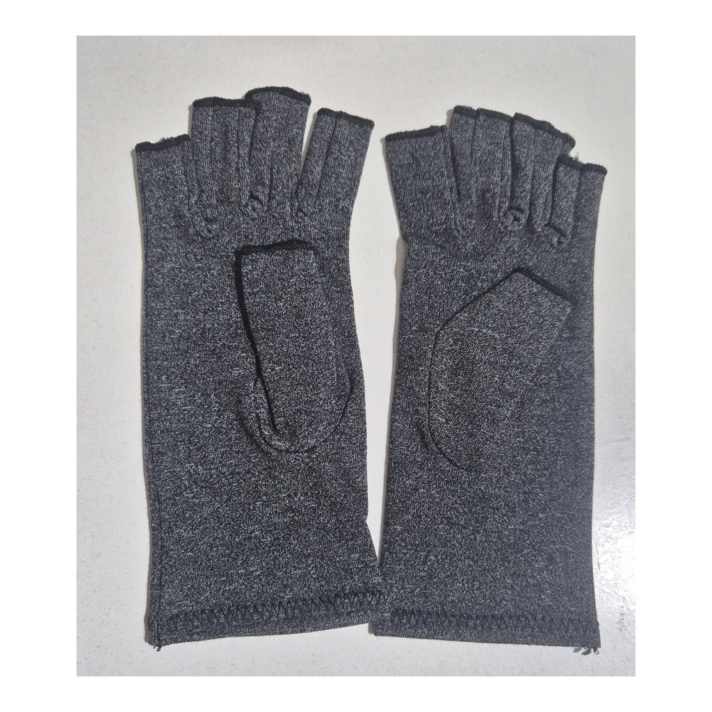 Guantes de Compresión sin Dedos para Manos - Algodón y Spandex