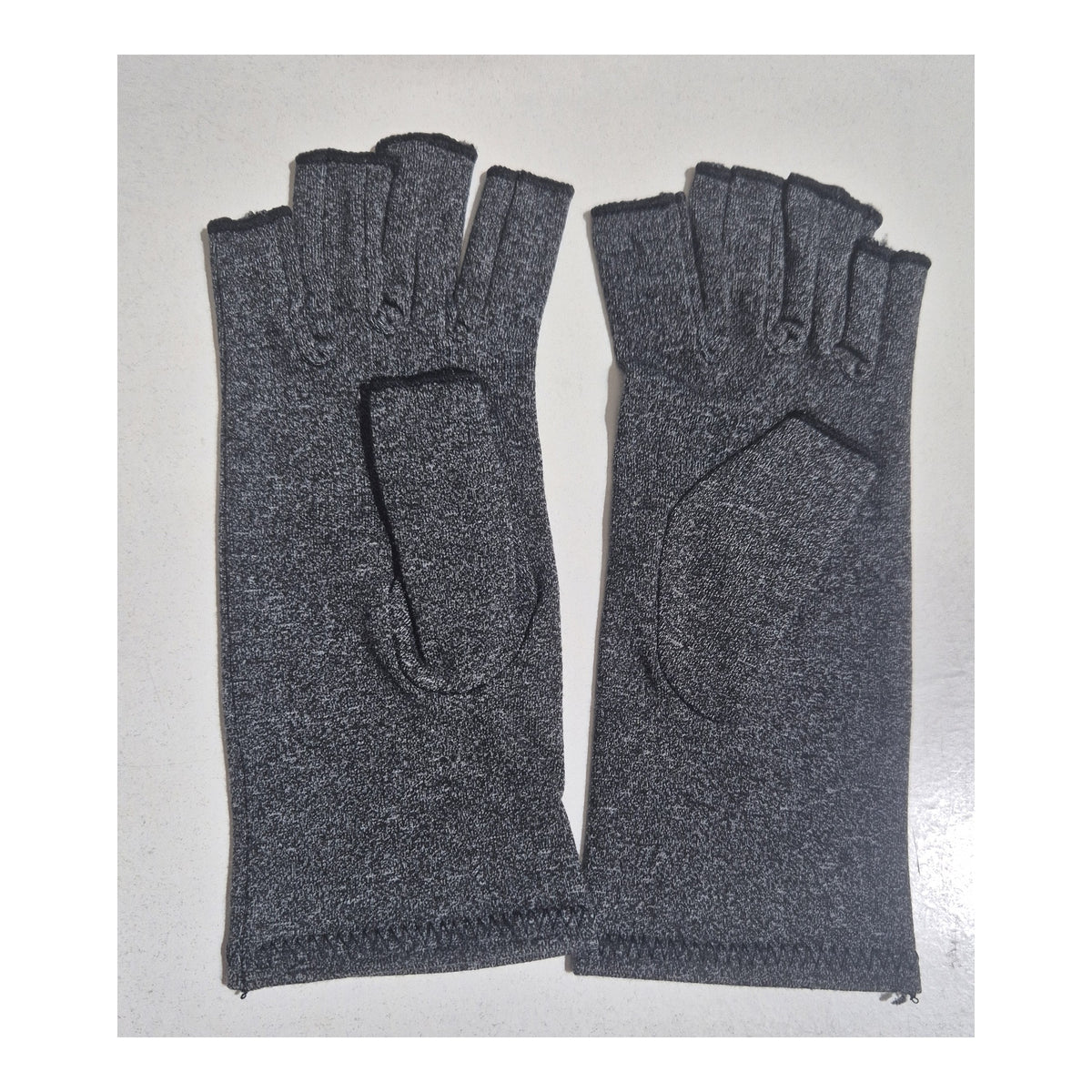 Guantes de Compresión sin Dedos para Manos - Algodón y Spandex