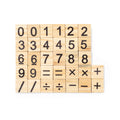 Juego de Cálculo Mental en Madera: Aprendizaje Matemático Creativo