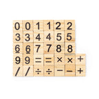 Juego de Cálculo Mental en Madera: Aprendizaje Matemático Creativo