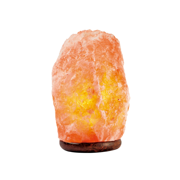 Lámpara de Sal del Himalaya 21 cm – Armonía Natural y Bienestar para tu Hogar