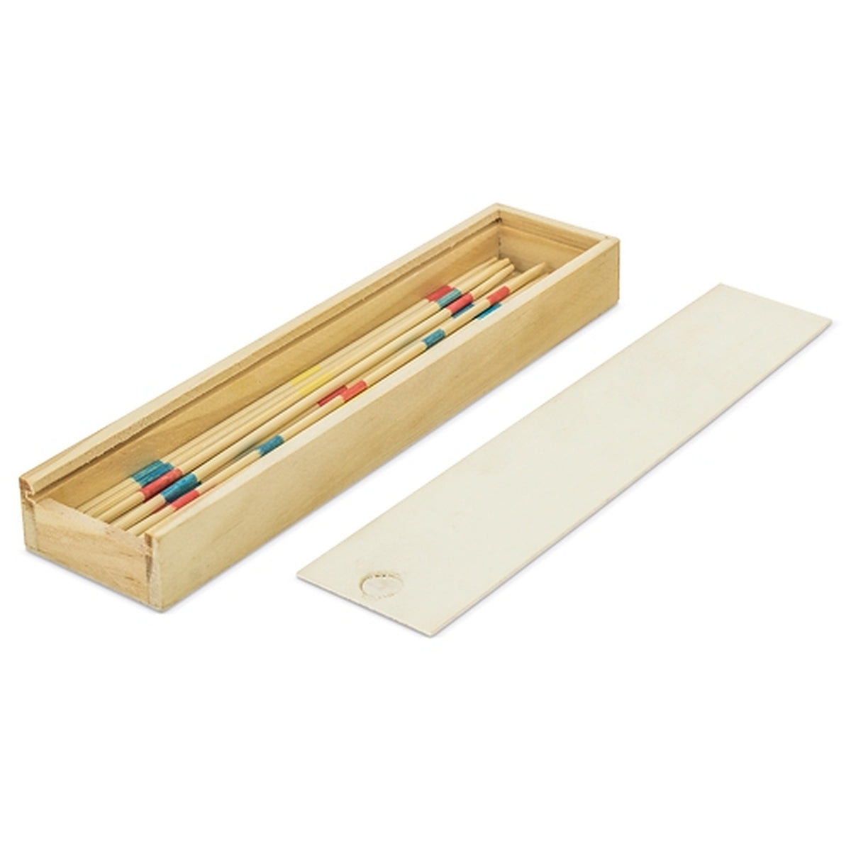 Mikado de Madera con Estuche — Juego de Palillos Chinos de Habilidad