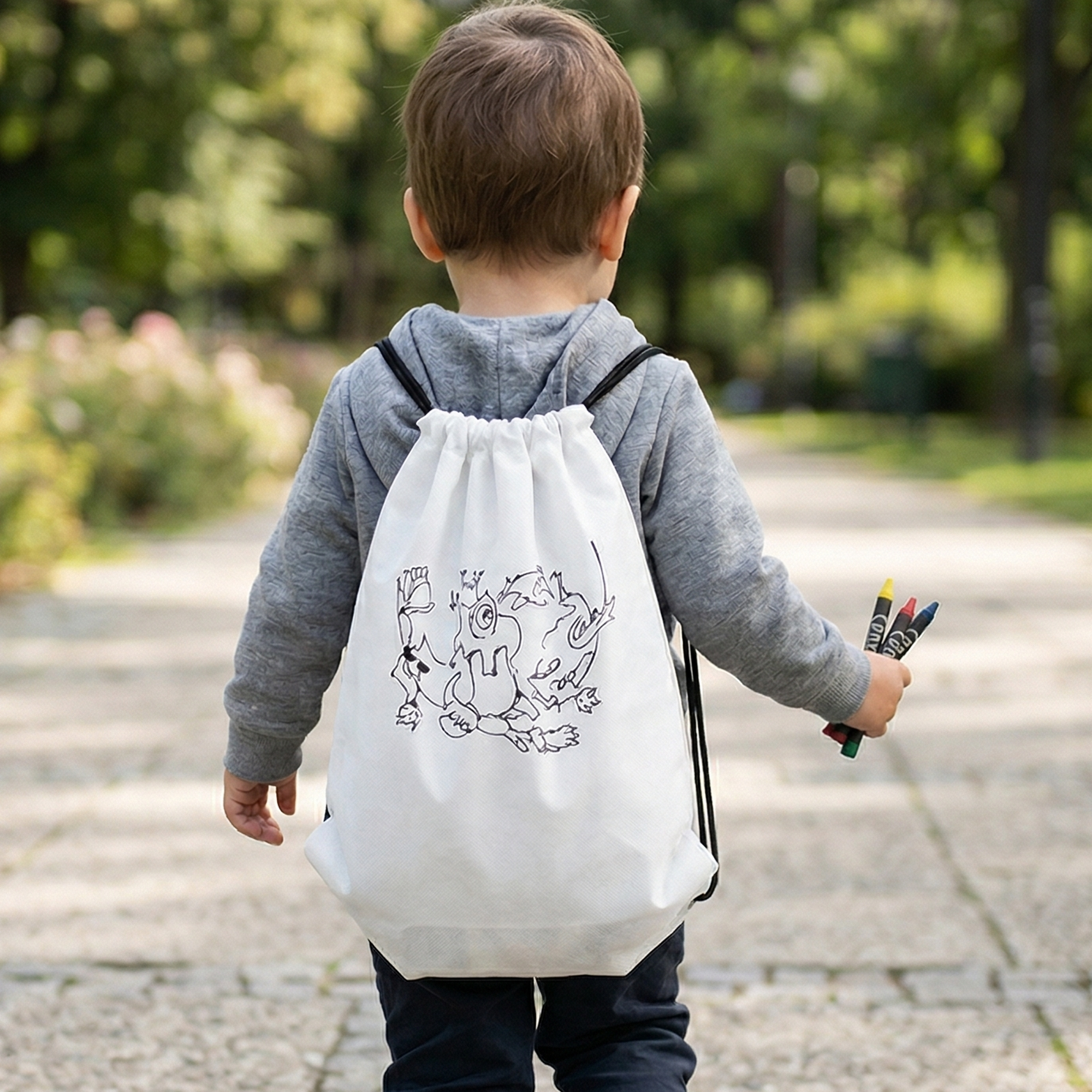 Mochila Infantil para Colorear – Creatividad y Diversión en cada Aventura
