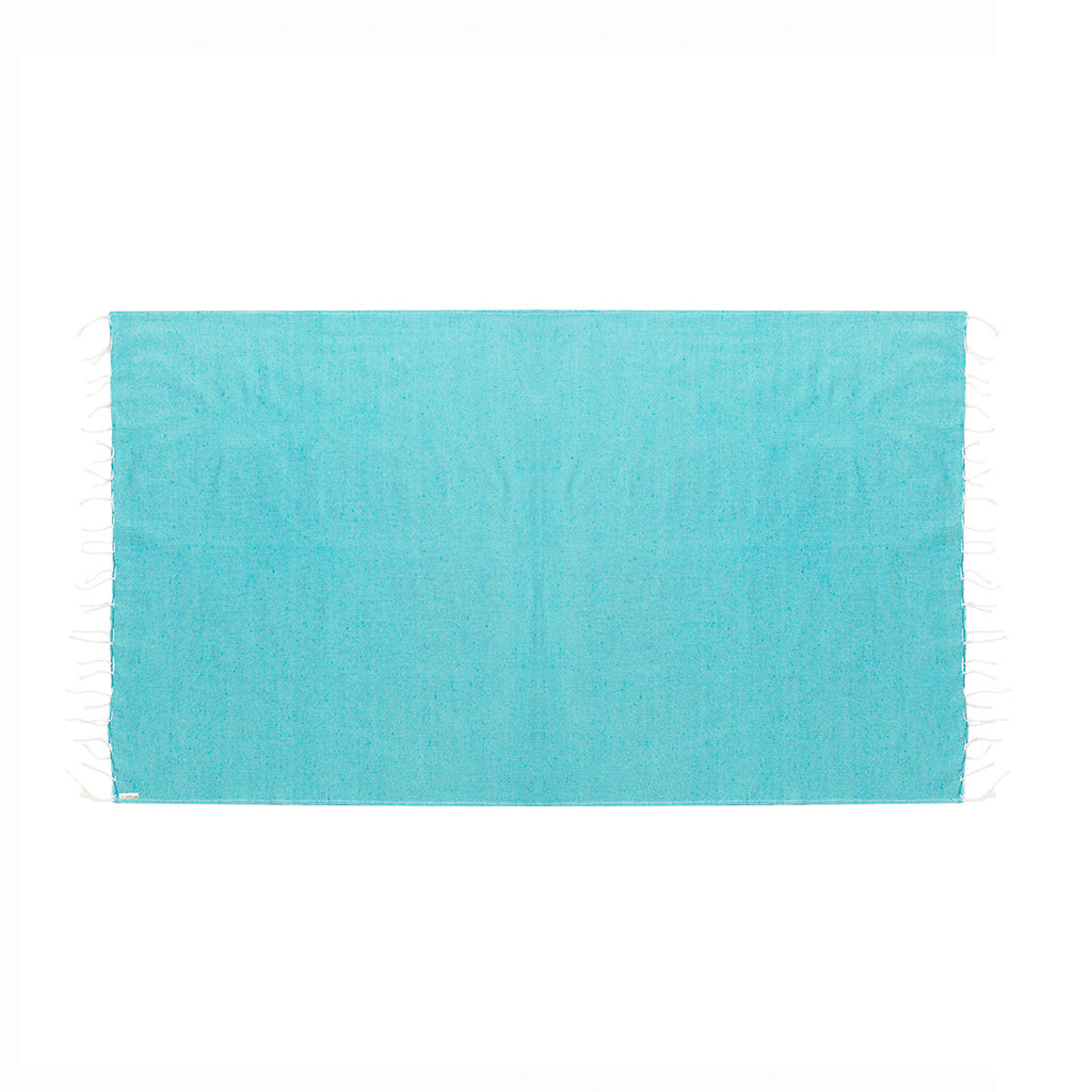 Pareo Toalla de Algodón Reciclado y RPET 170x90 cm | Toalla Fina de Playa Sostenible