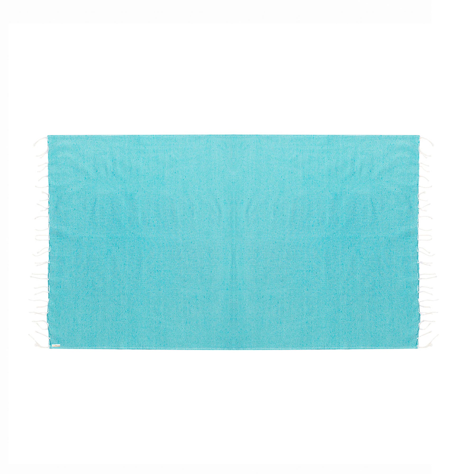 Pareo Toalla de Algodón Reciclado y RPET 170x90 cm | Toalla Fina de Playa Sostenible