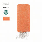 Pareo Toalla de Algodón Reciclado y RPET 170x90 cm | Toalla Fina de Playa Sostenible