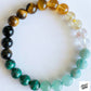 Pulsera de Piedras Naturales Combinadas: Diseño Inspirado en el Éxito y la Claridad