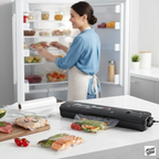 Selladora al Vacío Compacta – Conserva la Frescura de tus Alimentos hasta 5 veces más tiempo