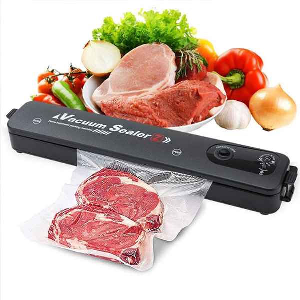 Selladora al Vacío Compacta – Conserva la Frescura de tus Alimentos hasta 5 veces más tiempo