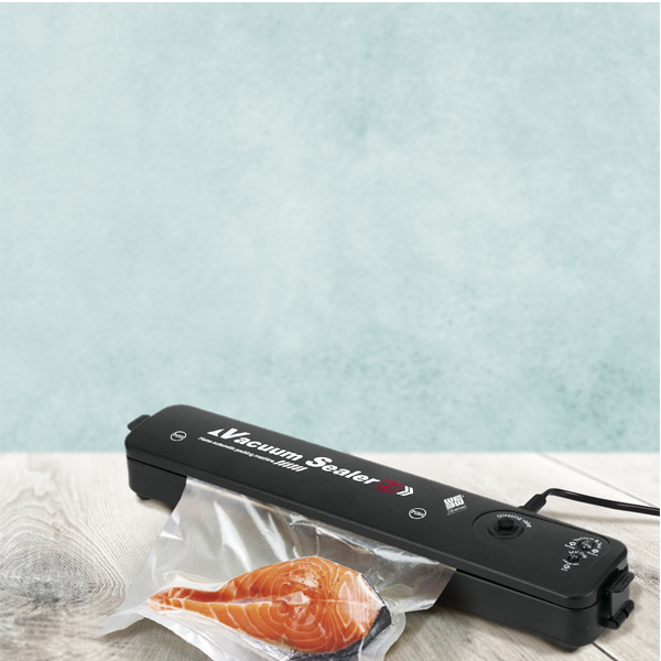Selladora al Vacío Compacta – Conserva la Frescura de tus Alimentos hasta 5 veces más tiempo