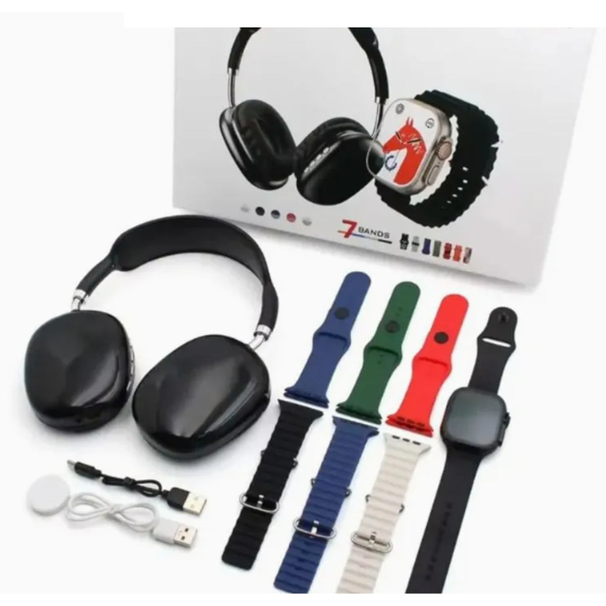Smartwatch con Auriculares y Correas Intercambiables | Aloy Regalos