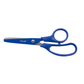 Tijeras Escolares Milan Asimétricas de 13.4 cm | Color Azul con Punta Rombo Segura